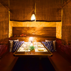 周りと区切られた空間なので快適♪会社宴会・飲み会だけでなく女子会や誕生日会にもおすすめです☆