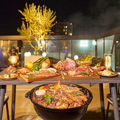 SHIBUYA ROOFTOP TERRACE BBQ シブヤルーフトップテラスバーベキューのコース写真