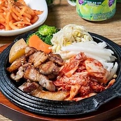 サムギョプサル炒め定食