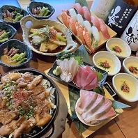 宴会におすすめ◎飲み放題付きコース