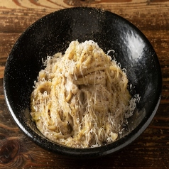 ４種のキノコのクリームパスタ