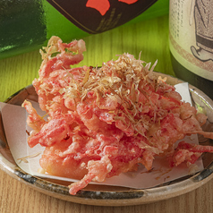 イカと紅生姜のかき揚げ