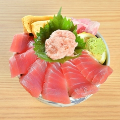 ネギトロ鉄火丼