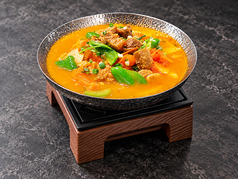 牛肉のトマトス一プ鍋