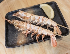 丸ごとエビ串2本