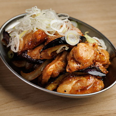 大盛り鶏焼肉 黒胡椒だれ