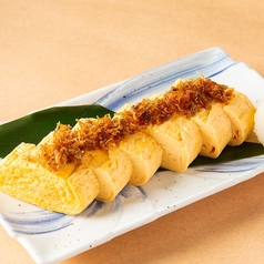 出し巻き玉子 ちりめん山椒のせ