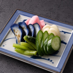 漬物盛り合わせ