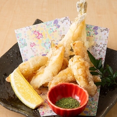 カナトフグ唐揚げ ～抹茶塩を添えて～