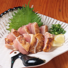 薩摩地鶏の鳥刺し