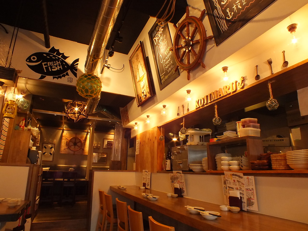 お洒落な店内が自慢です！