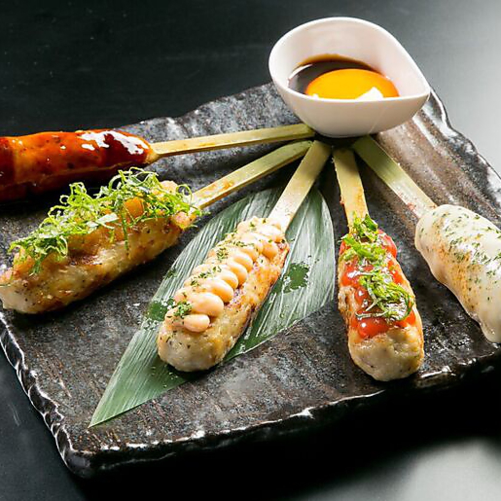 自慢の串焼きはどれも絶品！本格炭火焼メニューは是非ご注文下さい♪