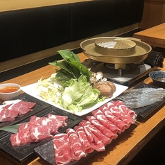 羊スケ 信州の恵み ジンギスカンのコース写真