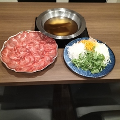 奥久慈すきやき燈のコース写真