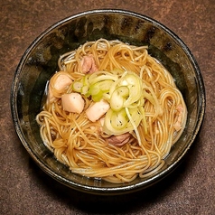 鴨出汁のにゅうめん