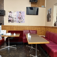 広々とした店内