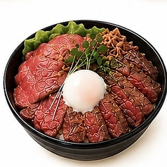 ローストビーフ＆サーロインステーキ丼