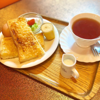 モーニングメニューも取り揃えております。