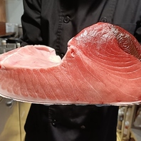 一度も冷凍していない「生本まぐろ」が旨い！