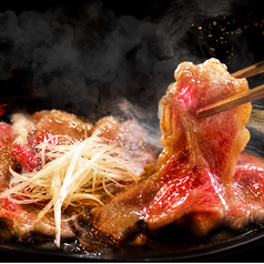 黒毛和牛の焼きすき