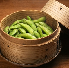 蒸し枝豆