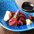 料理メニュー写真&nbsp;馬刺しの赤身