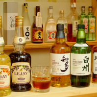 定番のお酒を豊富にラインナップ！