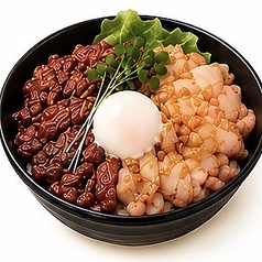 はらみ＆ローストポーク丼