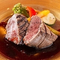 料理メニュー写真&nbsp;牛フィレの赤ワインソース