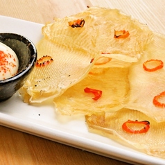 エイヒレの炙り(ピリ辛)