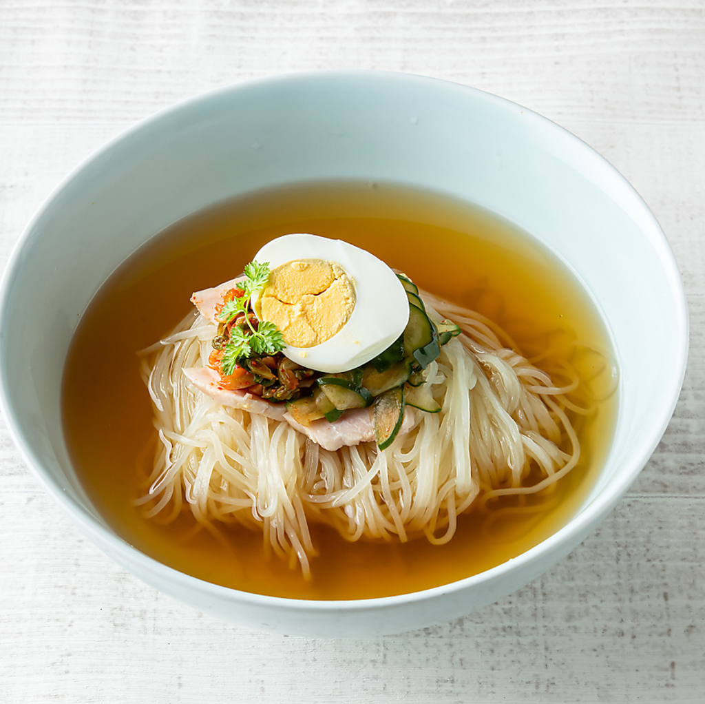 〆に冷麺はいかがでしょうか？