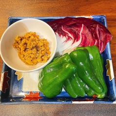 肉落花生味噌パリパリピーマン