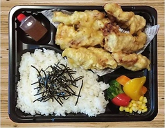 【弁当】　別府名物とり天　