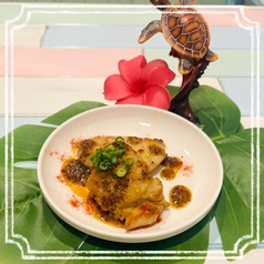 鶏ももの粒マスタードソース