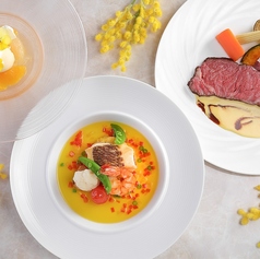 シェラトン都ホテル大阪 レストラン&ラウンジ バー eu ゆうのコース写真