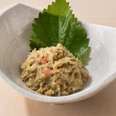 かに身のかに味噌和え