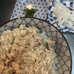 自家製ツナマヨ丼の写真