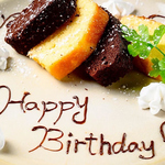 デザートプレートでお祝い♪