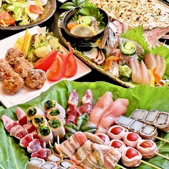 【当日OK♪】2H飲み放題付き/全6品≪ハナレ六代目炭蔵4000円(税込)コース≫