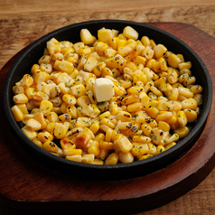 鉄板コーンバター