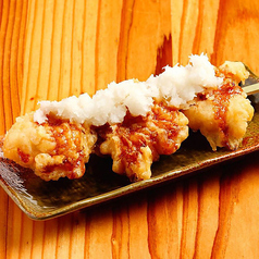 【米福名物】 鶏天串(タレ&大根おろし)