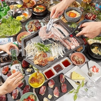 赤字覚悟でご提供します！！韓国料理食べ放題プラン