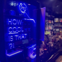 料理はございませんが、豊富なドリンクでお出迎えします