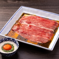 特選しゃぶロース 夏のとろろ月見だれ