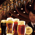 【札幌での宴会に】多彩なメニューをご用意。味を比べて、気分で選んでお楽しみ頂けます。【札幌での接待、宴会、同窓会、打ち上げ、昼宴会、女子会、ママ会、居酒屋利用ならヱビスバーへ】
