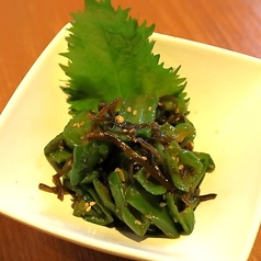 ピーマン塩昆布ナムル