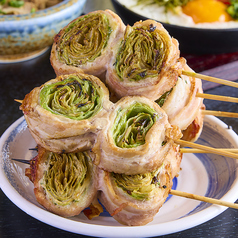 名物レタス巻き串