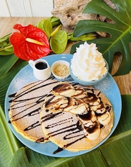 バナナチョコ　パンケーキ