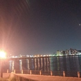夜の江ノ島から見た湘南の海！！