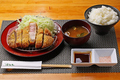 料理メニュー写真&nbsp;《5位》【新味】リブロースぼんちかつ 定食 (かつの重量220g)